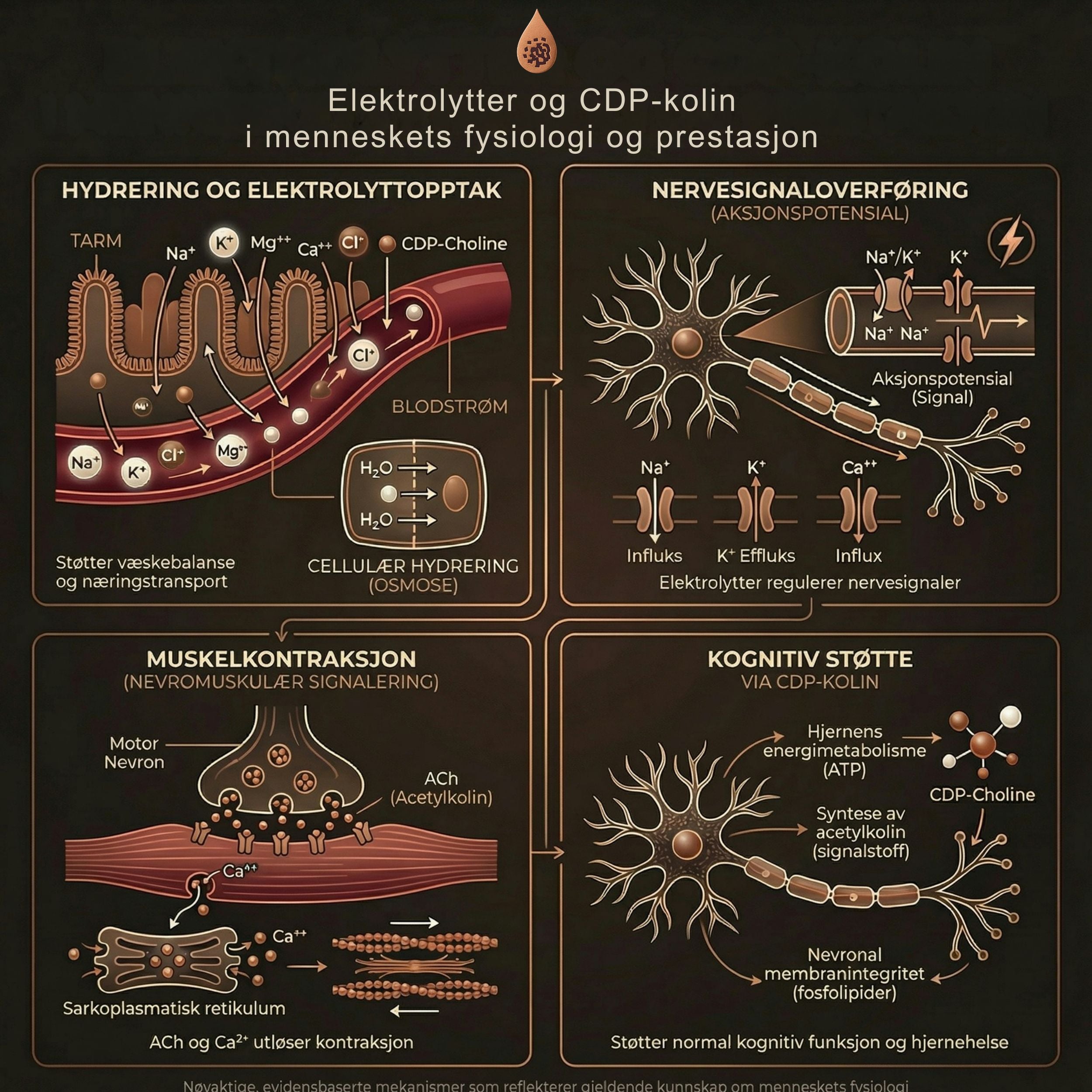 Elektrolytter + CDP-Choline, Mango & Yuzo (30 sticks)