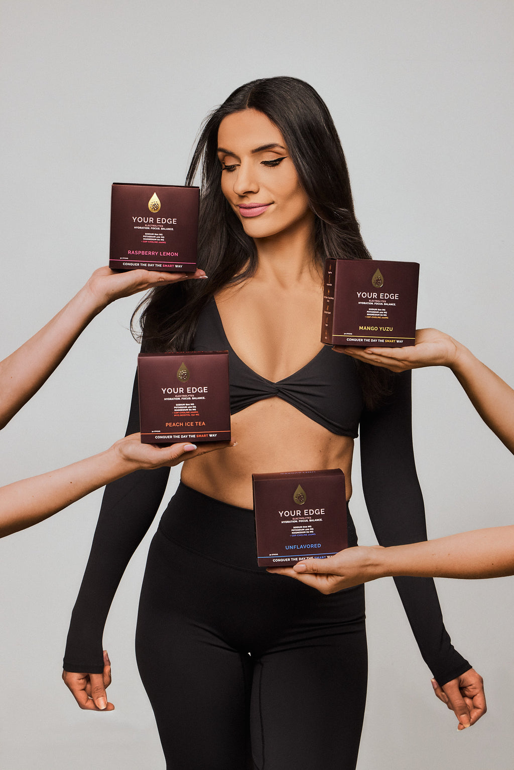 Your Edge Electrolyes + CDP-Choline, Rasberry Lemon (30 sticks)